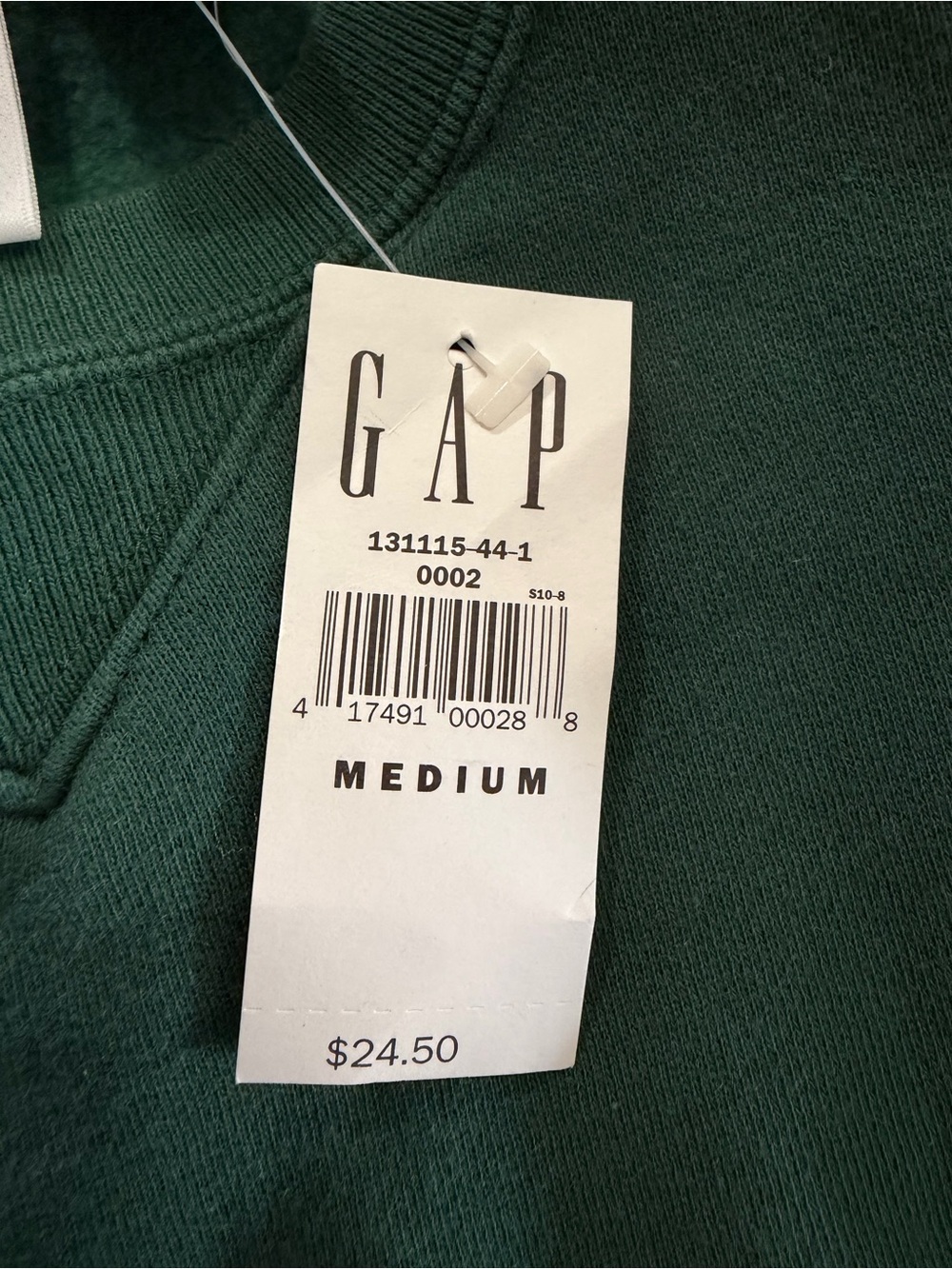 NWT Vintage Deadstock 90s Athletic Gap Sweats Crewneck Sweatshirt - Picture 9 of 10